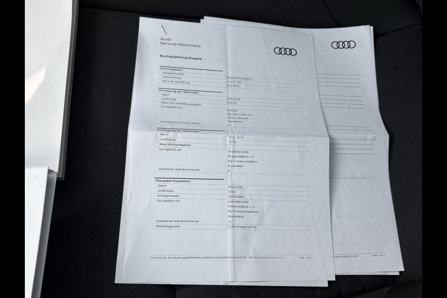 Audi e-tron GT e-tron GT SOH 91% | 360˚ CAMERA | PANORAMADAK | ELEKTRISCHE ACHTERKLEP | ELECTRISCH VERSTELBARE STOELEN | STOELVERWARMING