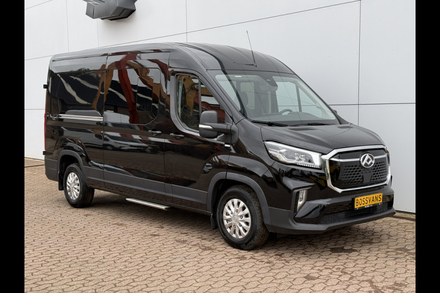 Maxus eDeliver 9 77kWh 204PK Nieuw model! Dubbele Cabine 7 Stoelen 300km WLTP L3H2 Adaptieve Cruise LED Snelladen stoel+stuur verwarming Carplay Camera