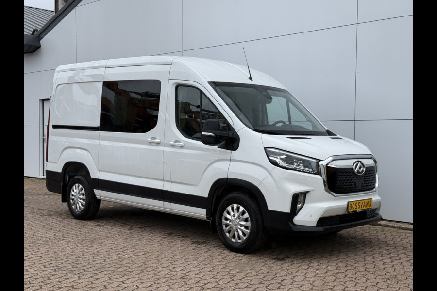 Maxus eDeliver 9 77kWh 204PK Nieuw model! L2H2 Glaspack/Camper 300km WLTP Snelladen LED Carplay Cruise control Camera Airco Parkeersensoren v+a