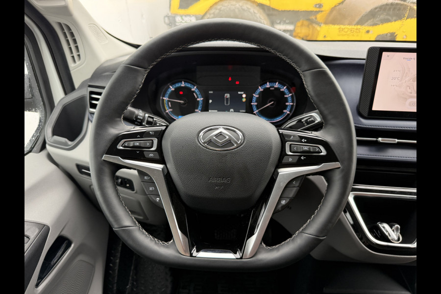 Maxus eDeliver 9 77kWh 204PK Nieuw model! L2H2 Glaspack/Camper 300km WLTP Snelladen LED Carplay Cruise control Camera Airco Parkeersensoren v+a
