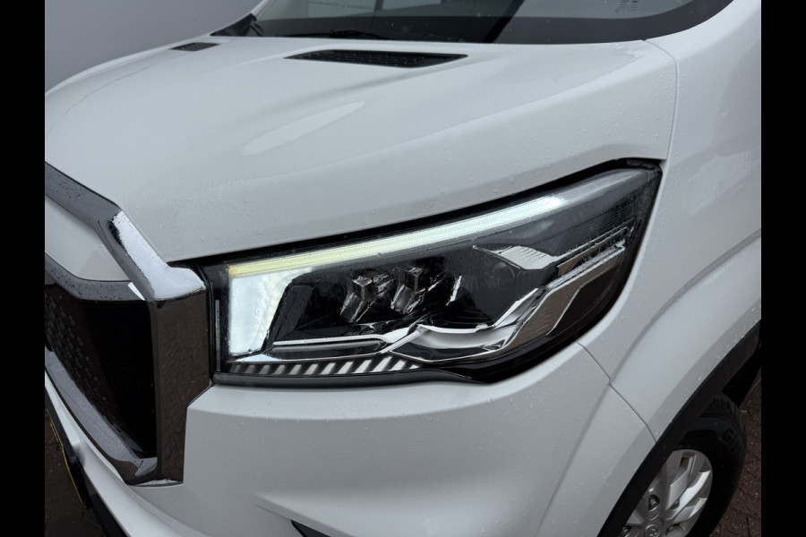 Maxus eDeliver 9 77kWh 204PK Nieuw model! L2H2 Glaspack/Camper 300km WLTP Snelladen LED Carplay Cruise control Camera Airco Parkeersensoren v+a
