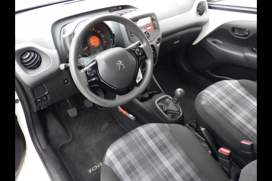 Peugeot 108 1.0 e-VTi Active TOP, Airco, 5 DRS, NL/NAP NW APK!
