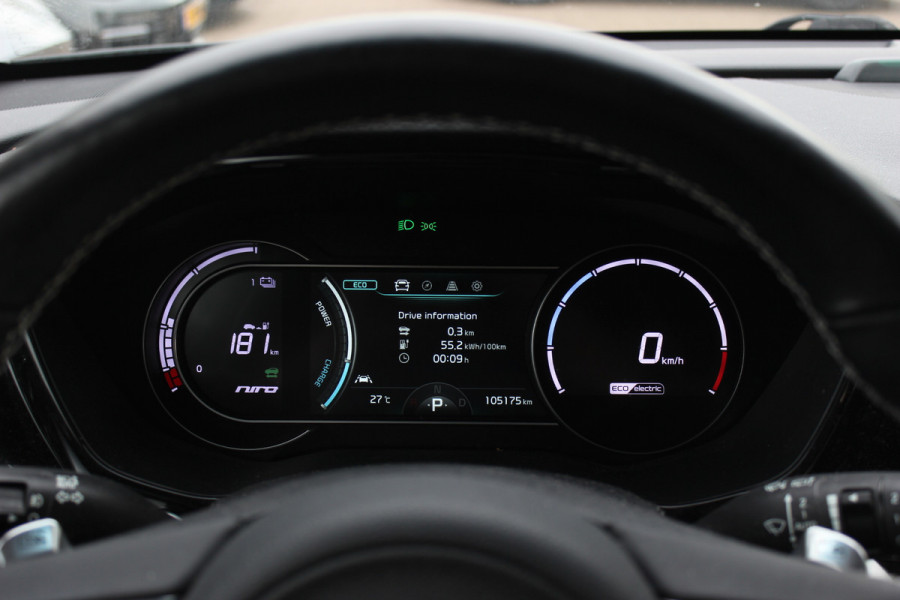 Kia e-Niro Edition 64 kWh / SOH 95,6% / Camera / CarPlay / Keyless / Half leder / 17'' / Stuur+Stoelverwarming / DAB / ACC