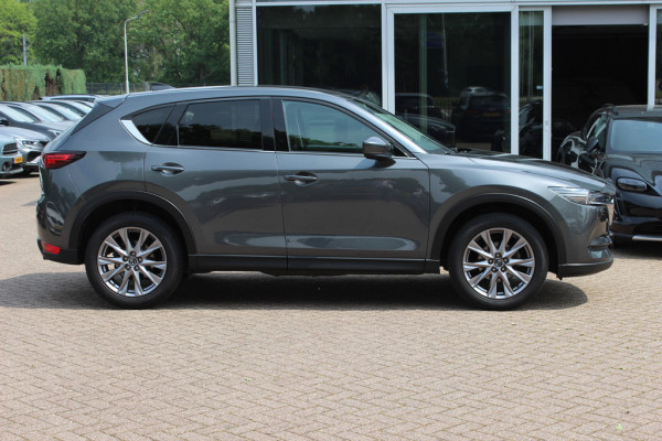 Mazda CX-5 2.0 SkyActiv-G 165 Luxury / Trekhaak / 360Camera / Head-up / Leder / Bose / Keyless / 19'' / Dodehoek / Navigatie / DAB / Stoelventilatie+Verwarming / Cruise Control