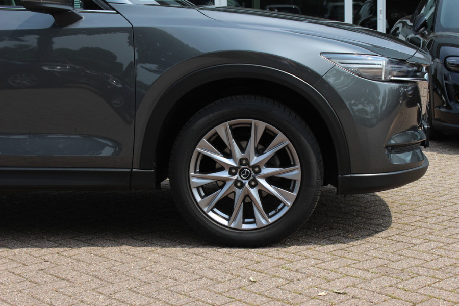Mazda CX-5 2.0 SkyActiv-G 165 Luxury / Trekhaak / 360Camera / Head-up / Leder / Bose / Keyless / 19'' / Dodehoek / Navigatie / DAB / Stoelventilatie+Verwarming / Cruise Control