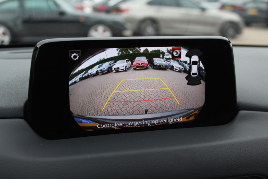 Mazda CX-5 2.0 SkyActiv-G 165 Luxury / Trekhaak / 360Camera / Head-up / Leder / Bose / Keyless / 19'' / Dodehoek / Navigatie / DAB / Stoelventilatie+Verwarming / Cruise Control