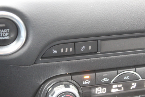 Mazda CX-5 2.0 SkyActiv-G 165 Luxury / Trekhaak / 360Camera / Head-up / Leder / Bose / Keyless / 19'' / Dodehoek / Navigatie / DAB / Stoelventilatie+Verwarming / Cruise Control