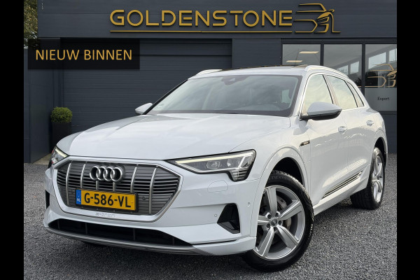 Audi e-tron e-tron 50 quattro Launch edition plus 71 kWh ✓SOH 87.83%✓Pano✓Stolverw✓Keyless✓Leder✓Virtual Cockpit✓Carplay✓Navi✓Clima✓Cruise✓Pdc V+A✓Rijstrooksensor✓19" Lm velgen✓Bj 12-2019✓N.A.P✓Apk tot 10-2027