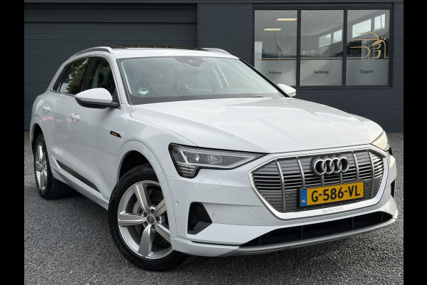 Audi e-tron e-tron 50 quattro Launch edition plus 71 kWh ✓SOH 87.83%✓Pano✓Stolverw✓Keyless✓Leder✓Virtual Cockpit✓Carplay✓Navi✓Clima✓Cruise✓Pdc V+A✓Rijstrooksensor✓19" Lm velgen✓Bj 12-2019✓N.A.P✓Apk tot 10-2027