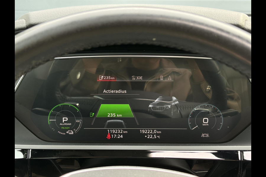 Audi e-tron e-tron 50 quattro Launch edition plus 71 kWh ✓SOH 87.83%✓Pano✓Stolverw✓Keyless✓Leder✓Virtual Cockpit✓Carplay✓Navi✓Clima✓Cruise✓Pdc V+A✓Rijstrooksensor✓19" Lm velgen✓Bj 12-2019✓N.A.P✓Apk tot 10-2027