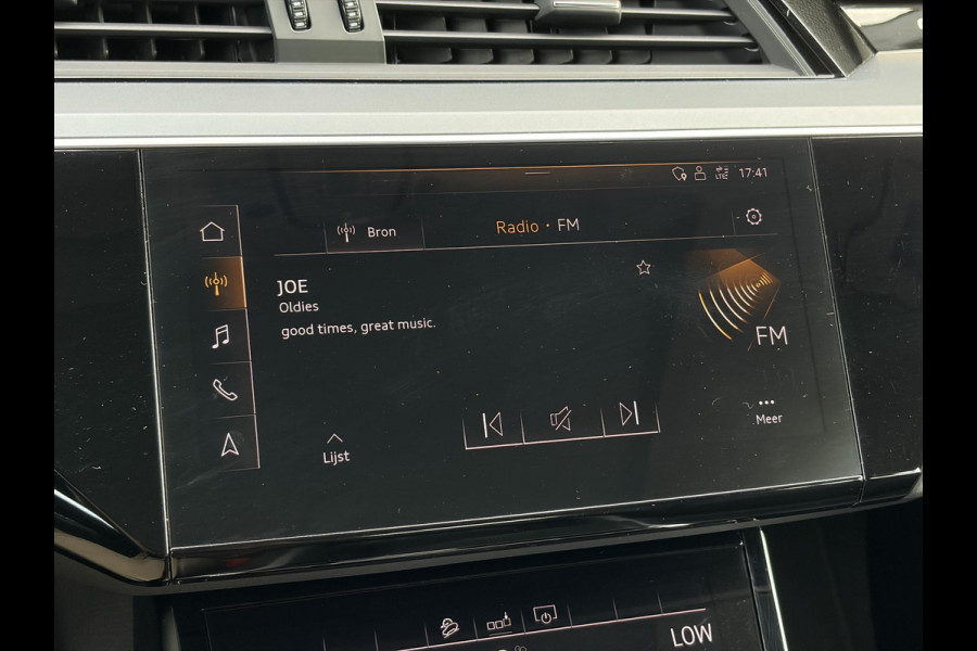 Audi e-tron e-tron 50 quattro Launch edition plus 71 kWh ✓SOH 87.83%✓Pano✓Stolverw✓Keyless✓Leder✓Virtual Cockpit✓Carplay✓Navi✓Clima✓Cruise✓Pdc V+A✓Rijstrooksensor✓19" Lm velgen✓Bj 12-2019✓N.A.P✓Apk tot 10-2027