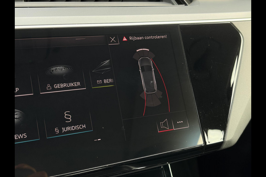 Audi e-tron e-tron 50 quattro Launch edition plus 71 kWh ✓SOH 87.83%✓Pano✓Stolverw✓Keyless✓Leder✓Virtual Cockpit✓Carplay✓Navi✓Clima✓Cruise✓Pdc V+A✓Rijstrooksensor✓19" Lm velgen✓Bj 12-2019✓N.A.P✓Apk tot 10-2027