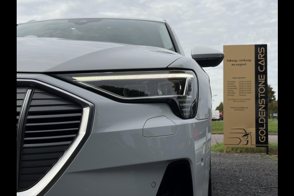 Audi e-tron e-tron 50 quattro Launch edition plus 71 kWh ✓SOH 87.83%✓Pano✓Stolverw✓Keyless✓Leder✓Virtual Cockpit✓Carplay✓Navi✓Clima✓Cruise✓Pdc V+A✓Rijstrooksensor✓19" Lm velgen✓Bj 12-2019✓N.A.P✓Apk tot 10-2027