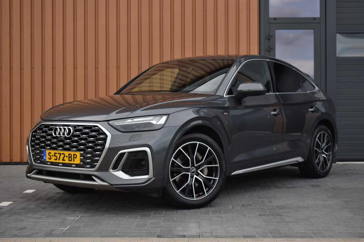 Audi Q5 Sportback 50 TFSI e S-line | RS stoelen | Luchtvering | Trekhaak | SoH 84,8%