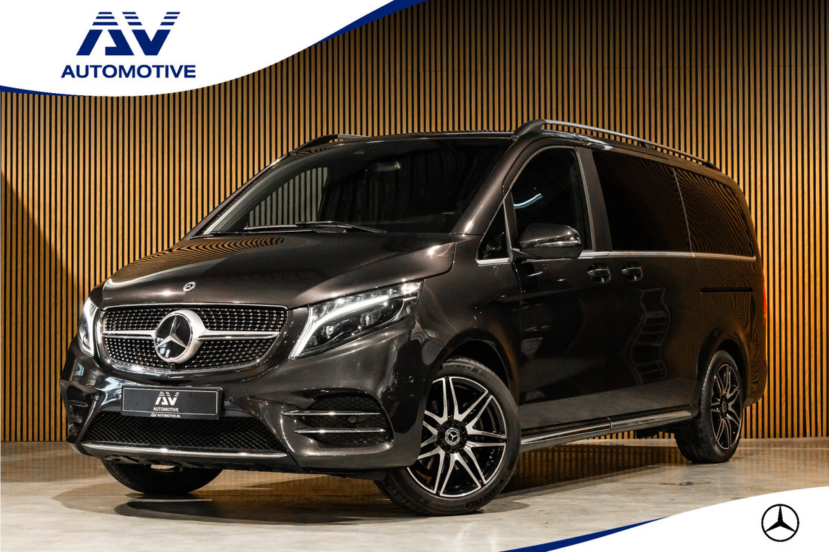 Mercedes-Benz V-Klasse 300d DC | AMG | 4-Matic | 360 Camera | Stoelventilatie | CarPlay | Navigatie | Lederen bekleding | Elek schuifdeuren | LED koplampen | Elek achterklep | DAB | V300 | V300d | Nieuwe APK | Dealer onderhouden