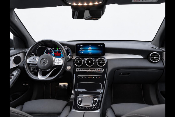 Mercedes-Benz GLC 300e 4MATIC Business Solution AMG Navigatie Apple CarPlay Android Auto 360° camera Parkeerhulp Cruise Control Full Led Stoelverwarming Elektrische achterklep Climate Control Lichtmetalen velgen