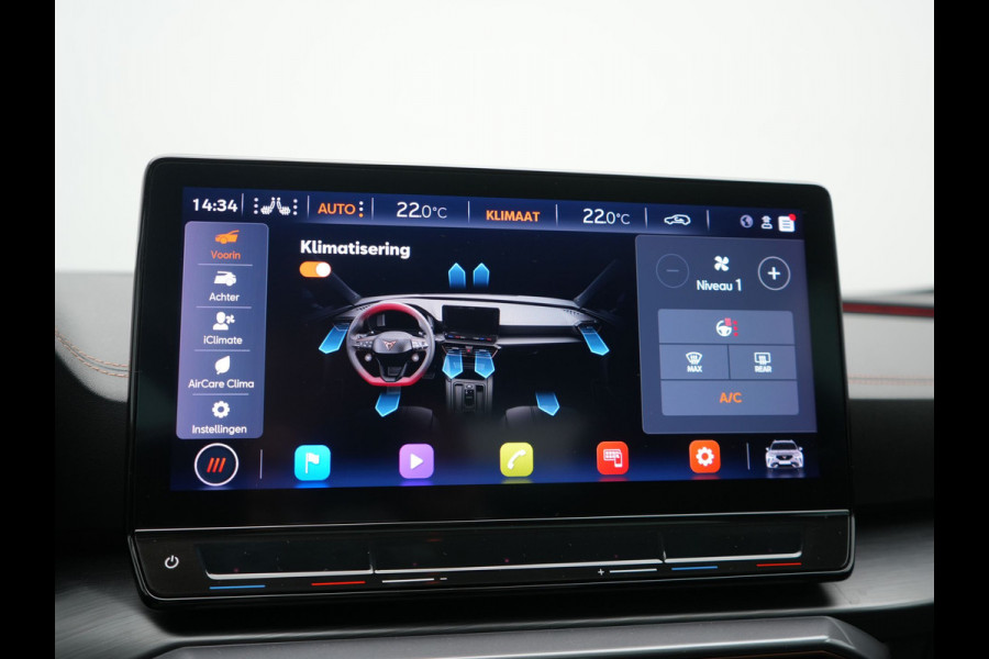 CUPRA Formentor 1.4 e-Hybrid VZ Copper Edition PHEV 245pk Dealer O.H | Panodak | Adaptive Cruise | Camera | Sportstoelen & Stuur Verwarmd | Keyless | Blis | Sfeerverlichting | Apple Carplay | DAB | Navigatie | Virtual | 19"L.M | Plug In Hybrid