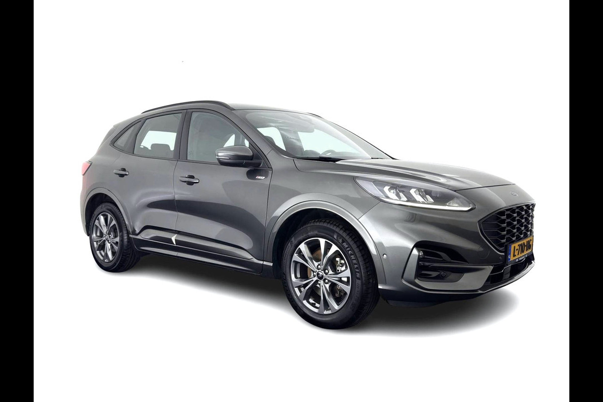 Ford Kuga 2.5 PHEV ST-Line (Plug-In) {SoH-86%} (INCL-BTW) Aut. *DIGI-COCKPIT | ADAPTIVE-CRUISE | BLINDSPOT | FULL-LED | KEYLESS | DAB | CARPLAY | NAVI-FULLMAP | HEATED-SPORTSEATS | PRIVACY-GLASS | 18"ALU*