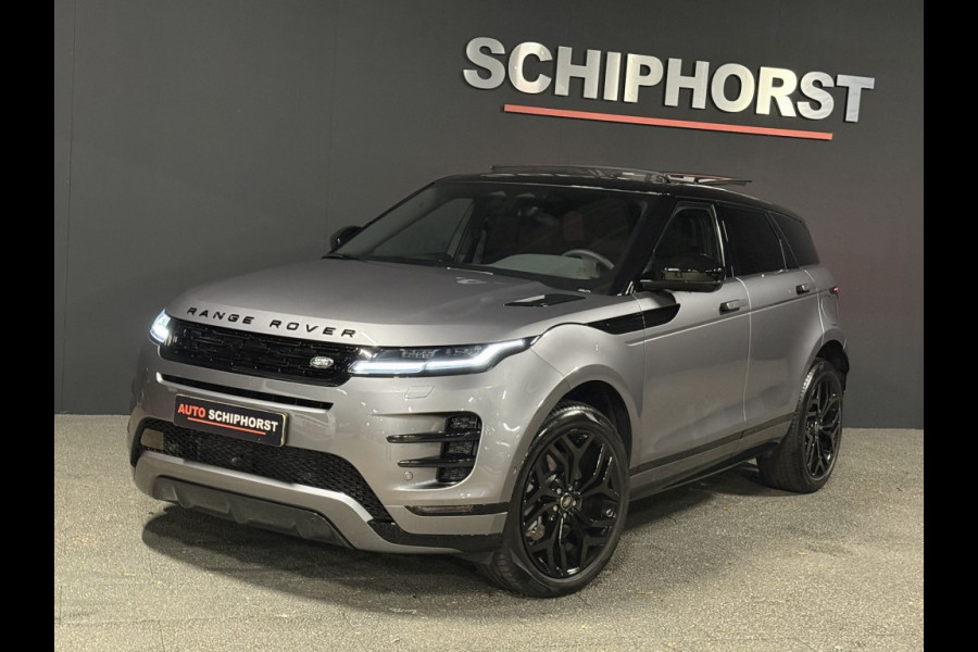 Land Rover Range Rover Evoque P270e Nieuw SE Dynamic Acc schuifdak black pack trekhaak