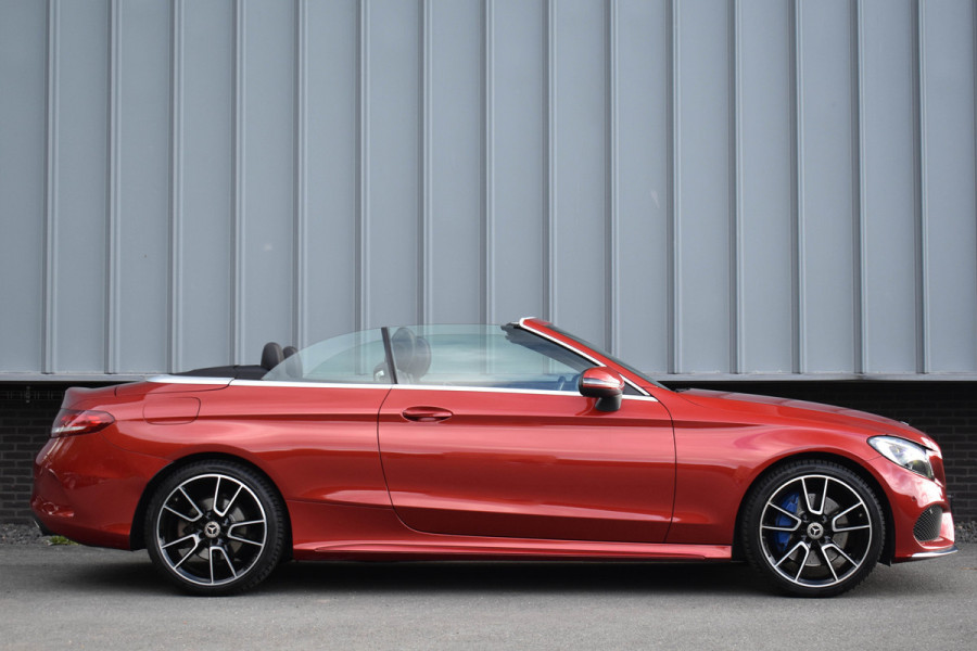 Mercedes-Benz C-Klasse Cabrio 250 AMG Line Premium Plus | Nekverwarming | Camera | Stoelverwarming