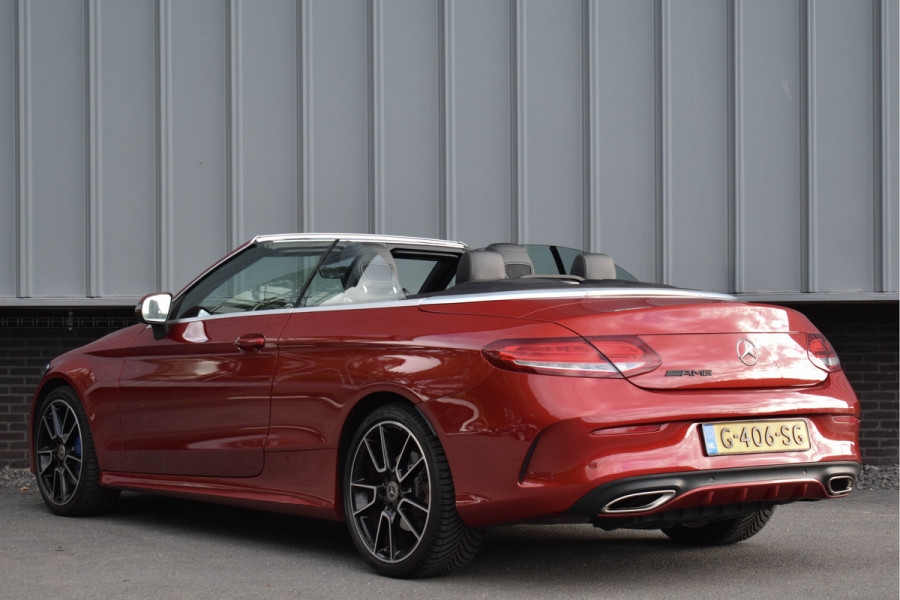 Mercedes-Benz C-Klasse Cabrio 250 AMG Line Premium Plus | Nekverwarming | Camera | Stoelverwarming