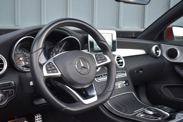 Mercedes-Benz C-Klasse Cabrio 250 AMG Line Premium Plus | Nekverwarming | Camera | Stoelverwarming
