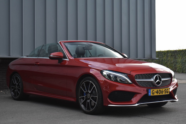 Mercedes-Benz C-Klasse Cabrio 250 AMG Line Premium Plus | Nekverwarming | Camera | Stoelverwarming