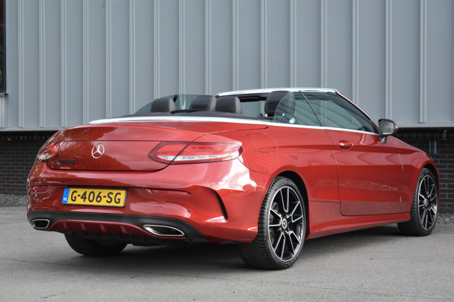 Mercedes-Benz C-Klasse Cabrio 250 AMG Line Premium Plus | Nekverwarming | Camera | Stoelverwarming
