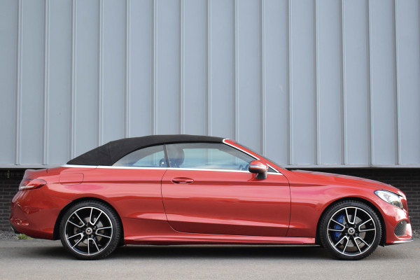 Mercedes-Benz C-Klasse Cabrio 250 AMG Line Premium Plus | Nekverwarming | Camera | Stoelverwarming