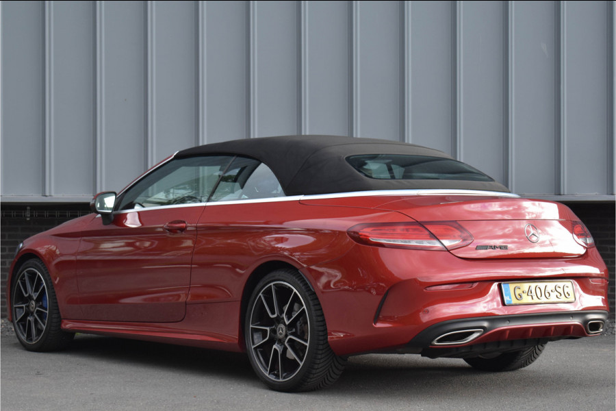 Mercedes-Benz C-Klasse Cabrio 250 AMG Line Premium Plus | Nekverwarming | Camera | Stoelverwarming