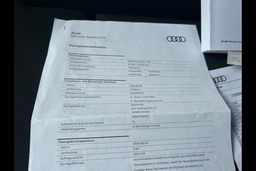 Audi A3 SPORTBACK 30 TFSI Advanced edition Facelift Model