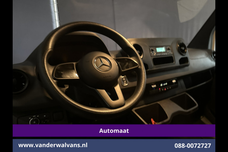 Mercedes-Benz Sprinter 315 CDI 150pk 9G-Tronic Automaat Bakwagen 22m3 KUUB Laadklep Zijdeur Euro6 Airco | LAT om LAT | Leder Bijrijdersbank