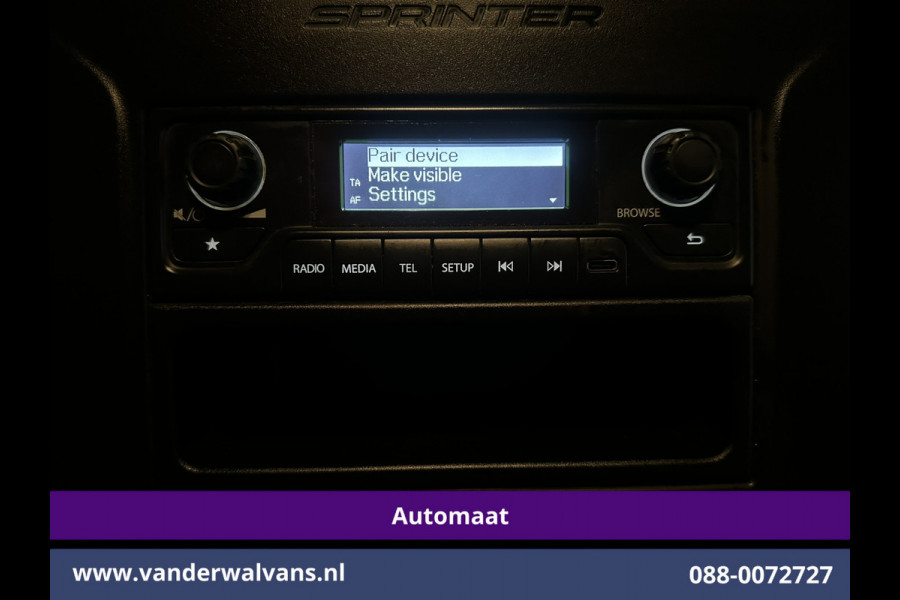 Mercedes-Benz Sprinter 314 CDI 143pk 9G-Tronic Automaat Bakwagen 22m3 KUUB Laadklep Zijdeur Euro6 Airco | LAT om LAT | Leder Bijrijdersbank