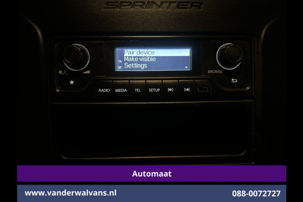 Mercedes-Benz Sprinter 314 CDI 143pk 9G-Tronic Automaat Bakwagen 22m3 KUUB Laadklep Zijdeur Euro6 Airco | LAT om LAT | Leder Bijrijdersbank