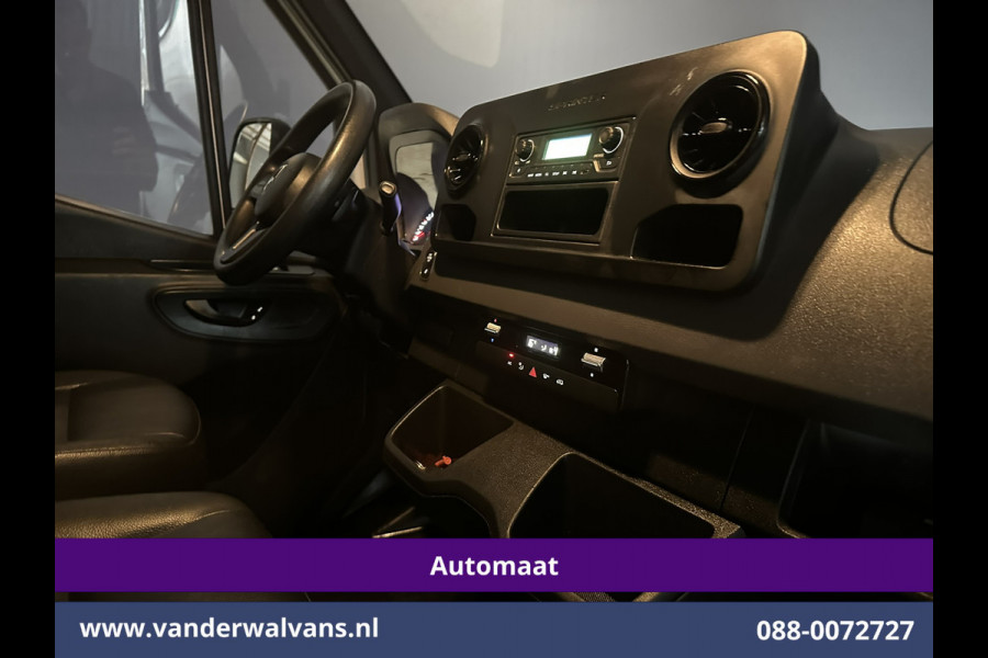 Mercedes-Benz Sprinter 314 CDI 143pk 9G-Tronic Automaat Bakwagen 22m3 KUUB Laadklep Zijdeur Euro6 Airco | LAT om LAT | Leder Bijrijdersbank