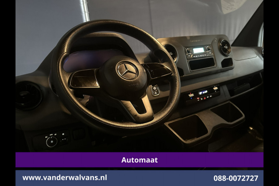 Mercedes-Benz Sprinter 314 CDI 143pk 9G-Tronic Automaat Bakwagen 22m3 KUUB Laadklep Zijdeur Euro6 Airco | LAT om LAT | Leder Bijrijdersbank