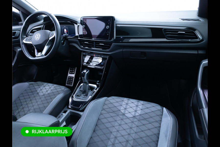 Volkswagen T-Roc 1.5 TSI R-Line Black Style | Panoramadak | Camera | Afn Trekhaak | IQ-Light | Beats audio | Travel assist | Stoel- & stuurverwarming, Apple Carplay/Android auto, Camera, Afn. trekhaak, Elec. klep