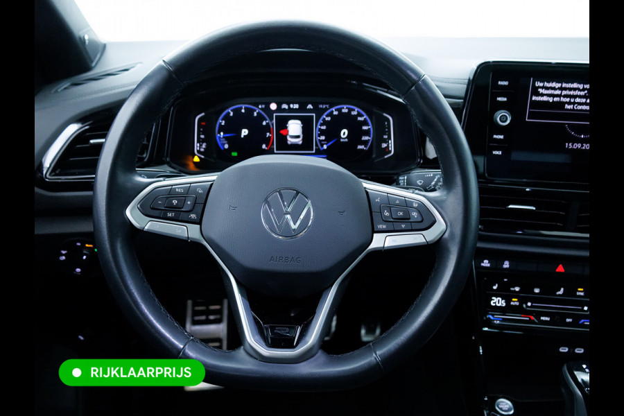 Volkswagen T-Roc 1.5 TSI R-Line Black Style | Panoramadak | Camera | Afn Trekhaak | IQ-Light | Beats audio | Travel assist | Stoel- & stuurverwarming, Apple Carplay/Android auto, Camera, Afn. trekhaak, Elec. klep