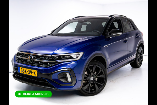 Volkswagen T-Roc 1.5 TSI R-Line Black Style | Panoramadak | Camera | Afn Trekhaak | IQ-Light | Beats audio | Travel assist | Stoel- & stuurverwarming, Apple Carplay/Android auto, Camera, Afn. trekhaak, Elec. klep