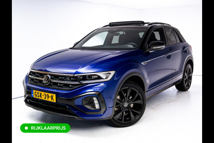 Volkswagen T-Roc 1.5 TSI R-Line Black Style | Panoramadak | Camera | Afn Trekhaak | IQ-Light | Beats audio | Travel assist | Stoel- & stuurverwarming, Apple Carplay/Android auto, Camera, Afn. trekhaak, Elec. klep