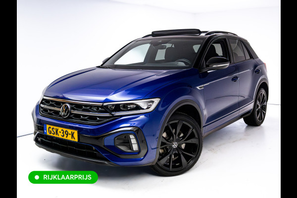 Volkswagen T-Roc 1.5 TSI R-Line Black Style | Panoramadak | Camera | Afn Trekhaak | IQ-Light | Beats audio | Travel assist | Stoel- & stuurverwarming, Apple Carplay/Android auto, Camera, Afn. trekhaak, Elec. klep