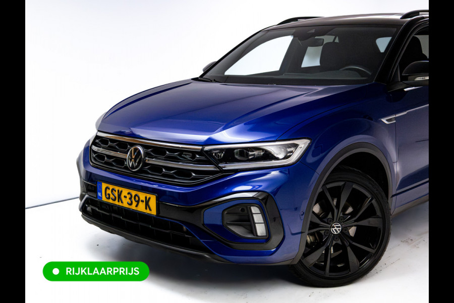 Volkswagen T-Roc 1.5 TSI R-Line Black Style | Panoramadak | Camera | Afn Trekhaak | IQ-Light | Beats audio | Travel assist | Stoel- & stuurverwarming, Apple Carplay/Android auto, Camera, Afn. trekhaak, Elec. klep