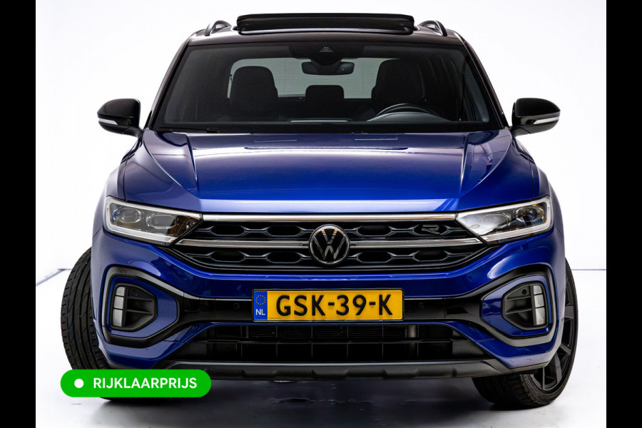 Volkswagen T-Roc 1.5 TSI R-Line Black Style | Panoramadak | Camera | Afn Trekhaak | IQ-Light | Beats audio | Travel assist | Stoel- & stuurverwarming, Apple Carplay/Android auto, Camera, Afn. trekhaak, Elec. klep