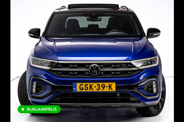 Volkswagen T-Roc 1.5 TSI R-Line Black Style | Panoramadak | Camera | Afn Trekhaak | IQ-Light | Beats audio | Travel assist | Stoel- & stuurverwarming, Apple Carplay/Android auto, Camera, Afn. trekhaak, Elec. klep