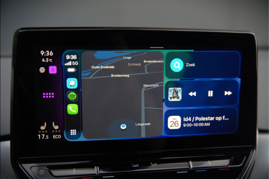 Volkswagen ID.4 First 77 kWh | Stoelverwarming | Stuurverwarming | Adaptive Cruise Control | Navigatie | Apple Carplay | Keyless | Camera | Parkeersensoren | NAP | BTW | SOH 92,01%