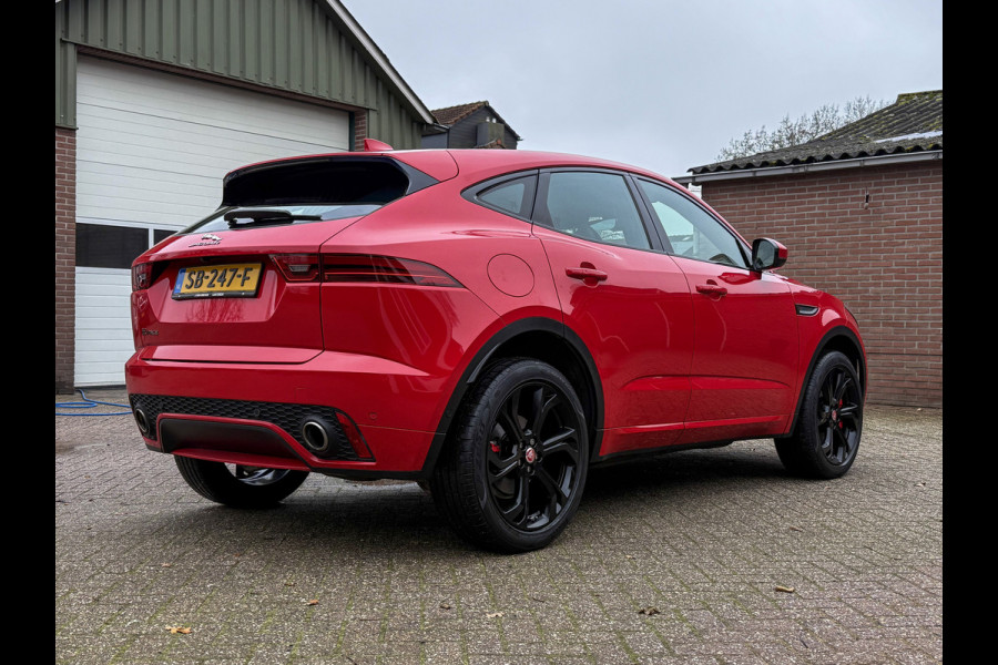 Land Rover Range Rover Evoque 2.0 Si4 HSE Dynamic - Jaguar E-PACE 2.0 P250 AWD First Edition Black Pack - Eerste eigenaar! R-dynamic, Cruise, Elek. verw. stoe