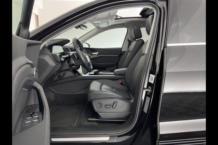 Audi e-tron Sportback 55 Quattro Business Edition Plus 95 kWh [3-Fase-11kW] {SoH-94%} Aut. *HEATPUMP | PANO | LEATHER | ADAPTIVE-CRUISE | MEMORY-PACK | FULL-LED | DIGI-COCKPIT | KEYLESS | CAMERA | PRIVACY-GLASS | HEATED-COMFORTSEATS | DAB+ | 21''ALU*