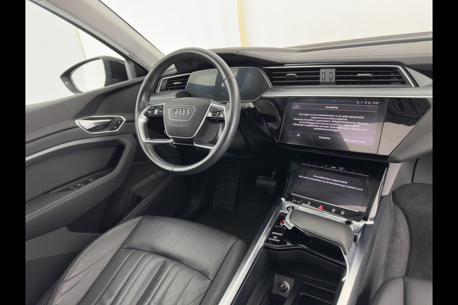 Audi e-tron Sportback 55 Quattro Business Edition Plus 95 kWh [3-Fase-11kW] {SoH-94%} Aut. *HEATPUMP | PANO | LEATHER | ADAPTIVE-CRUISE | MEMORY-PACK | FULL-LED | DIGI-COCKPIT | KEYLESS | CAMERA | PRIVACY-GLASS | HEATED-COMFORTSEATS | DAB+ | 21''ALU*