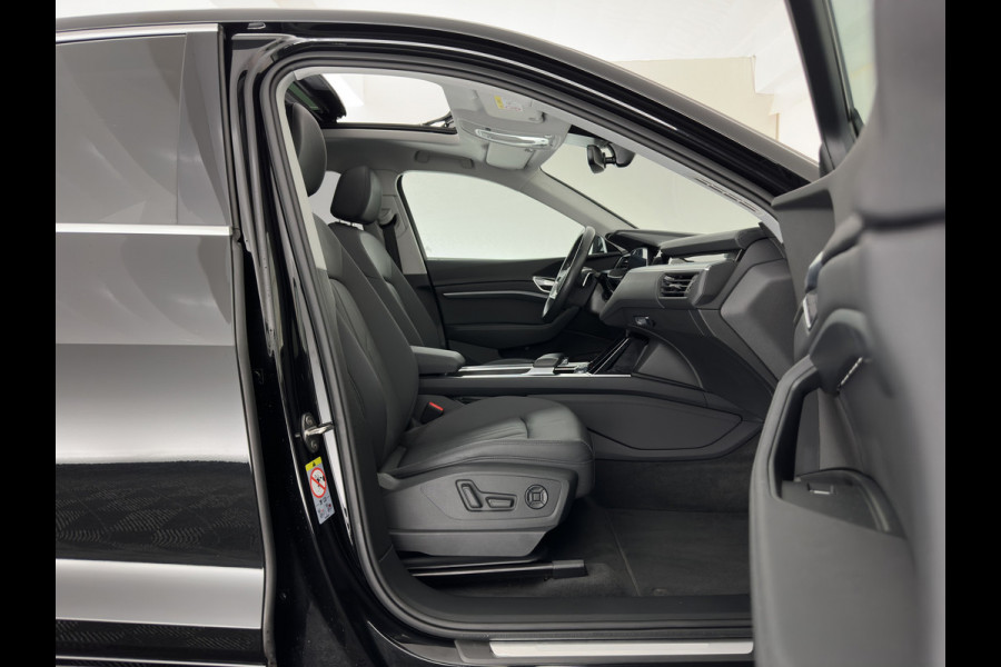 Audi e-tron Sportback 55 Quattro Business Edition Plus 95 kWh [3-Fase-11kW] {SoH-94%} Aut. *HEATPUMP | PANO | LEATHER | ADAPTIVE-CRUISE | MEMORY-PACK | FULL-LED | DIGI-COCKPIT | KEYLESS | CAMERA | PRIVACY-GLASS | HEATED-COMFORTSEATS | DAB+ | 21''ALU*