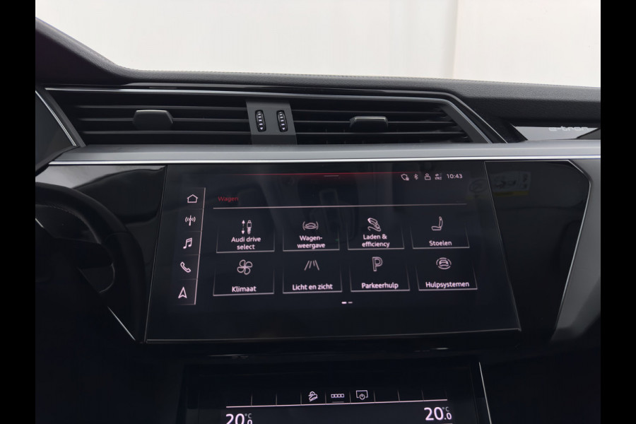 Audi e-tron Sportback 55 Quattro Business Edition Plus 95 kWh [3-Fase-11kW] {SoH-94%} Aut. *HEATPUMP | PANO | LEATHER | ADAPTIVE-CRUISE | MEMORY-PACK | FULL-LED | DIGI-COCKPIT | KEYLESS | CAMERA | PRIVACY-GLASS | HEATED-COMFORTSEATS | DAB+ | 21''ALU*